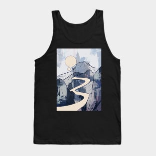 A lane to the mountains Tank Top